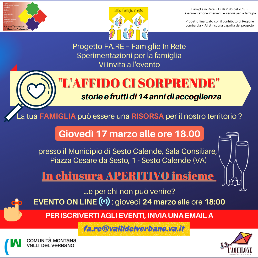 L'Affido ci Sorprende - Storie e frutti di 14 anni di accoglienza