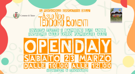 Open Day Asilo Nido Comunale dott. Teodoro Bonenti