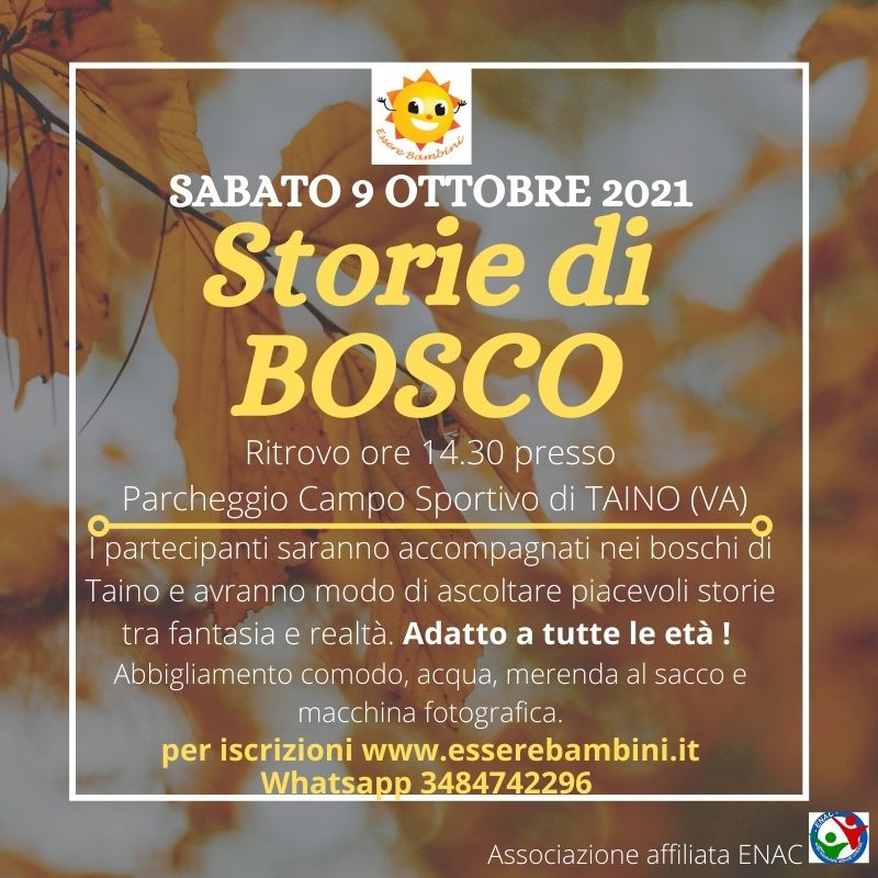 STORIE DI BOSCO - Passeggiate per esplorare